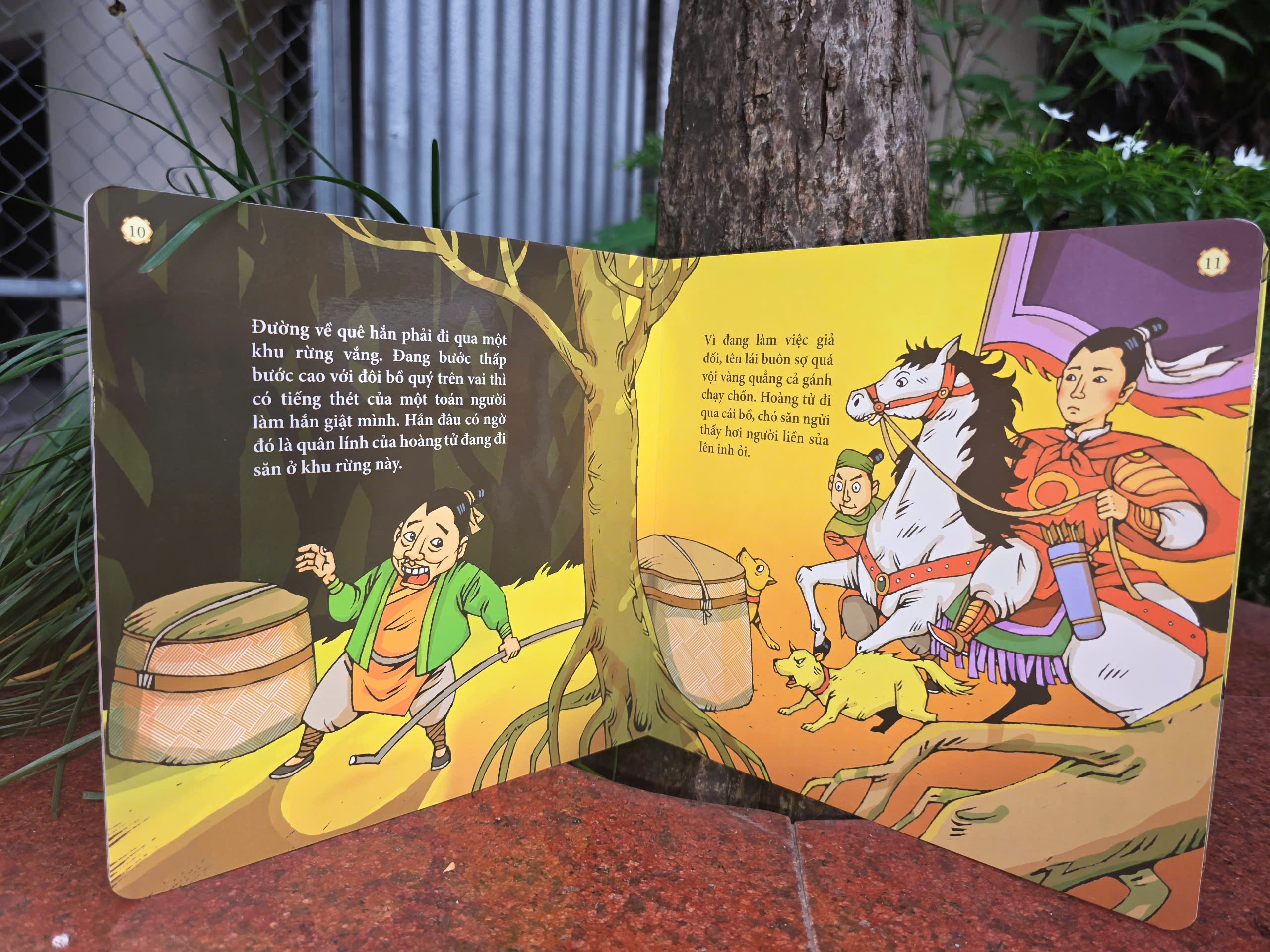 Sách - Combo cổ tích Việt Nam: Vụ kiện bát chè &amp; Khôn ngoan không lại với giời (Bìa cứng toàn bộ)