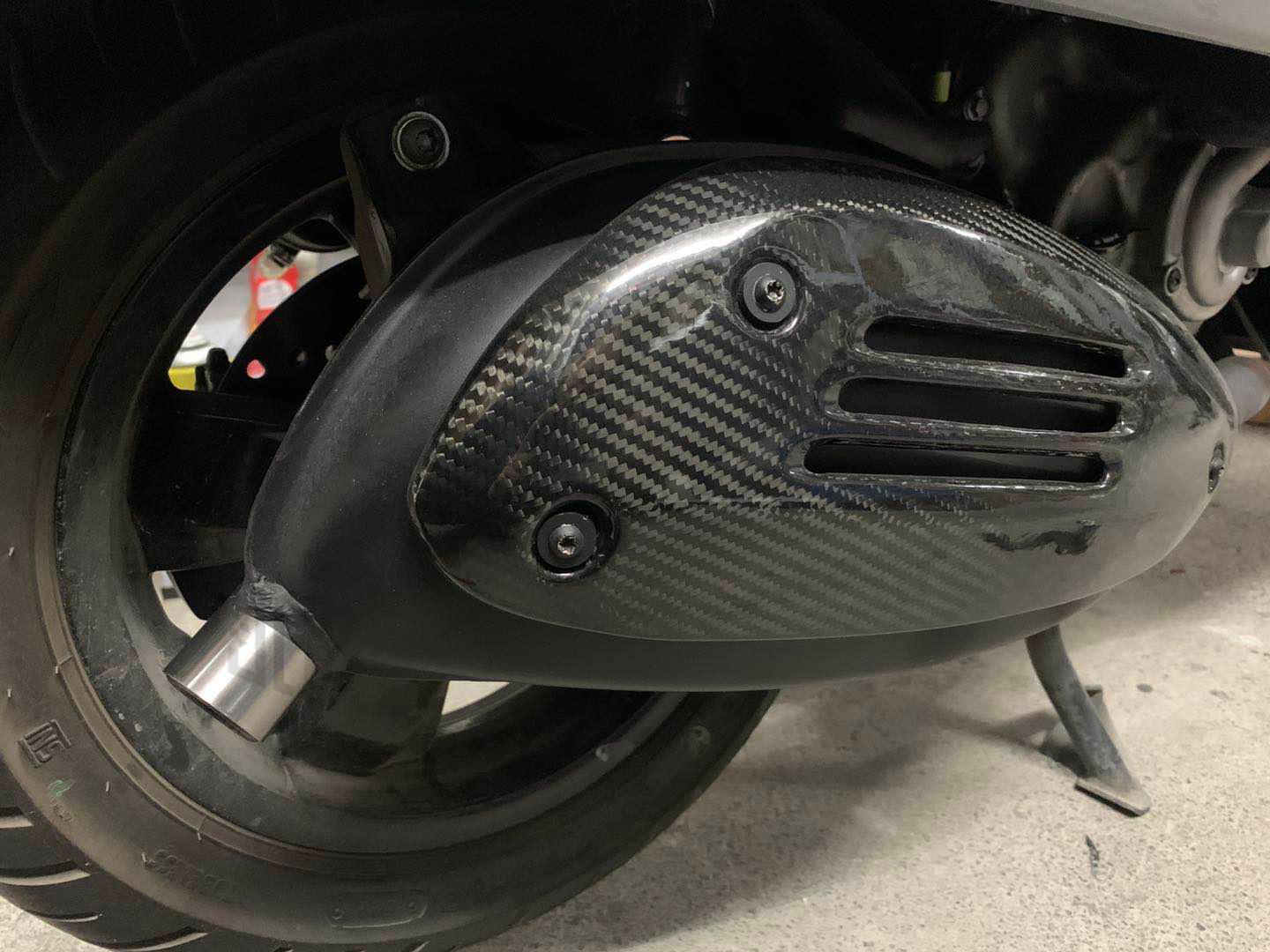 Ống Xả Bằng Thép Không Gỉ Cho Xe Vespa Gts 250 300