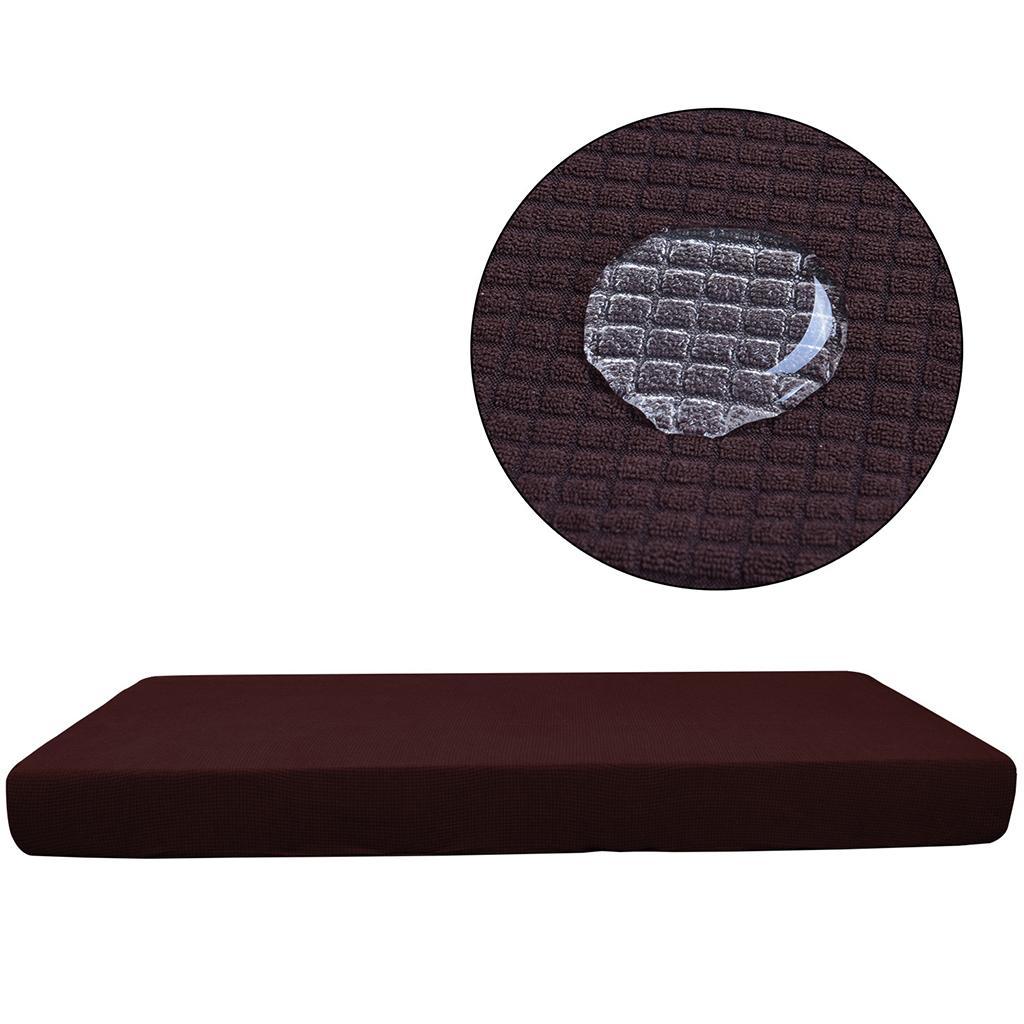 4X Sofa Futon Seat Cushion Slipcover Protector for Couch -Size L