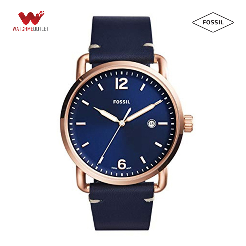 Đồng hồ Nam Fossil dây da 42mm - FS5274