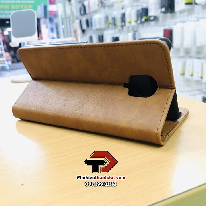 Bao da dạng ví dành cho Xiaomi Redmi Note 9 Pro, Note 9S, Note 9 Pro Max Wallet Leather Case