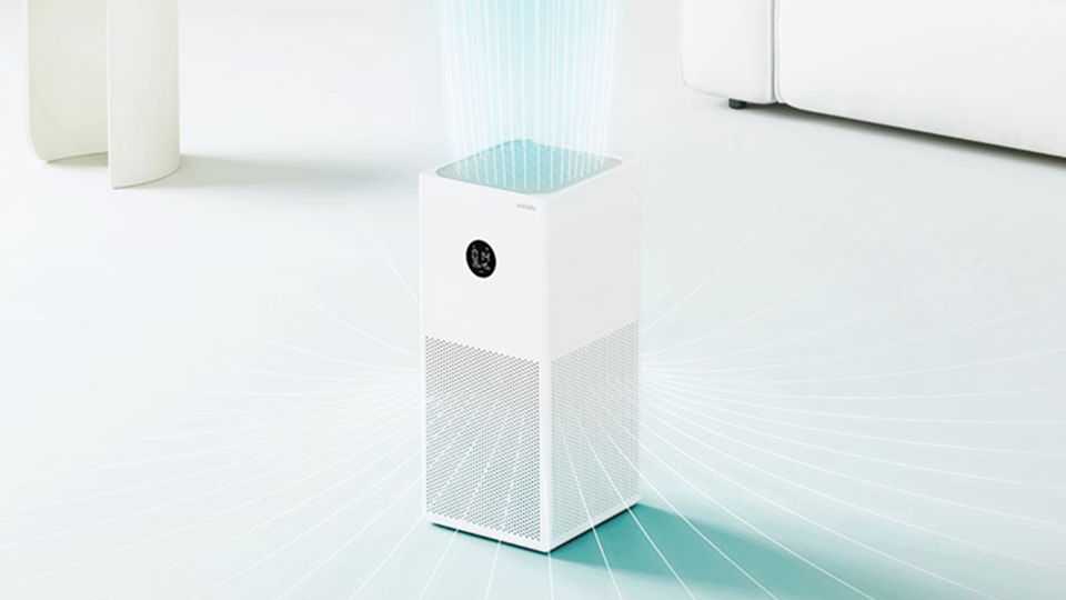 Máy Lọc Không Khí XIAOMI Mi Air Purifier 4 Lite Lọc Bụi Mịn Kết Nối App, Phù Hợp Không Gian 45 m2 - Hàng Chính Hãng