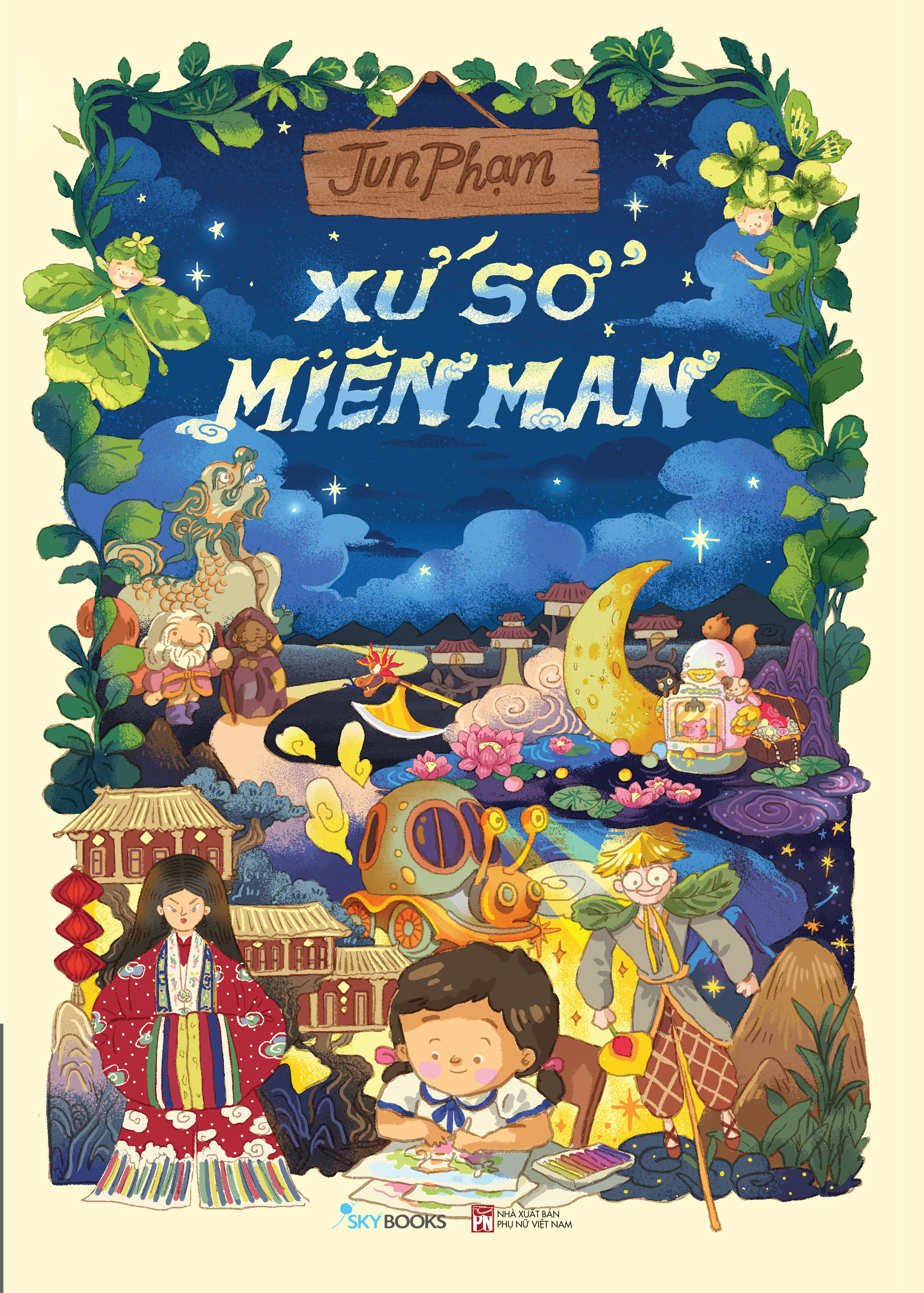 Sách Xứ Sở Miên Man - Jun Phạm