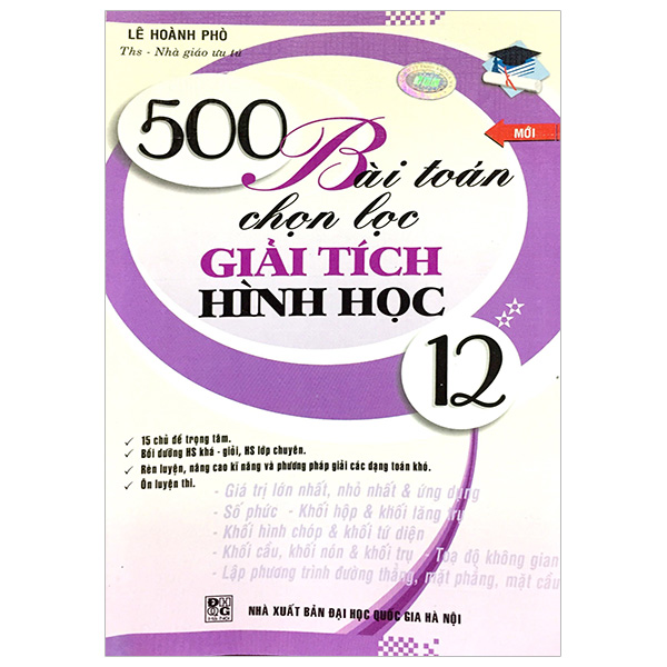 500 Bài Toán Chọn Lọc Giải Tích Hình Học 12 T2