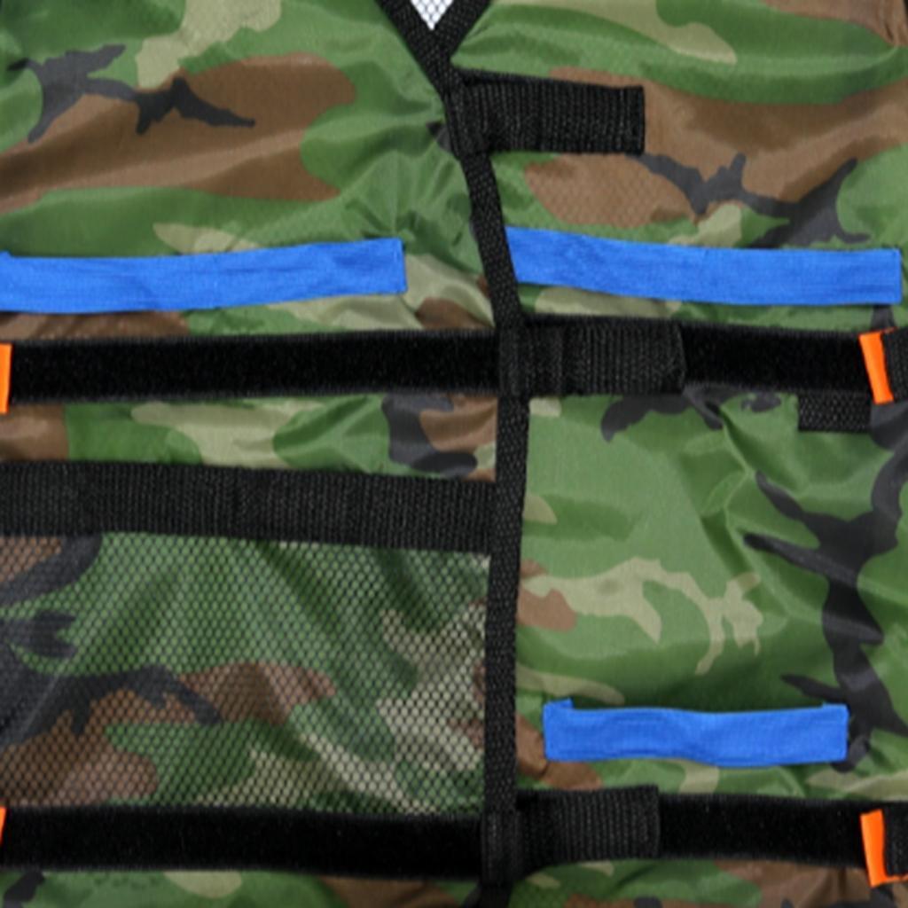 4x Adjustable Camouflage Jacket Kids Accessories