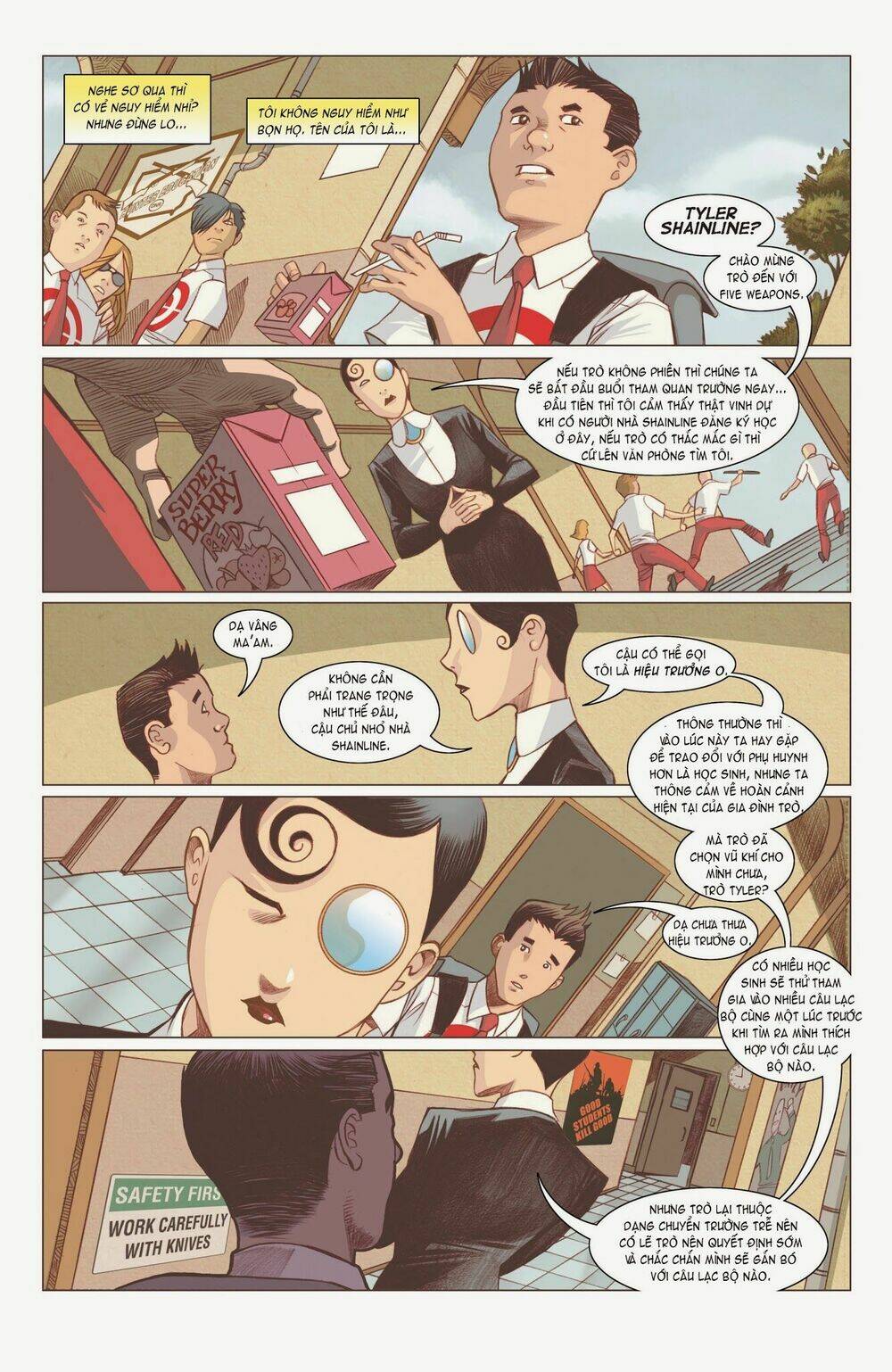 five weapons chapter 1 5