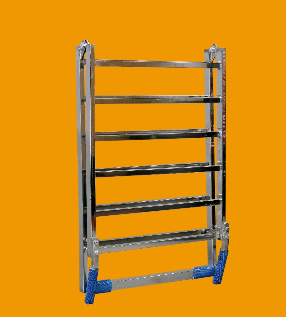 Thang đi xe máy inox . kt 115x40 cm