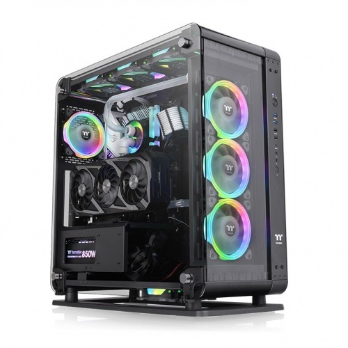 Vỏ Case Thermaltake Core P6 TG Black - Hàng Chính Hãng