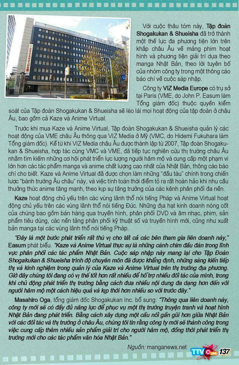 tạp chí truyện tranh việt nam online - ttvo chapter 2 139