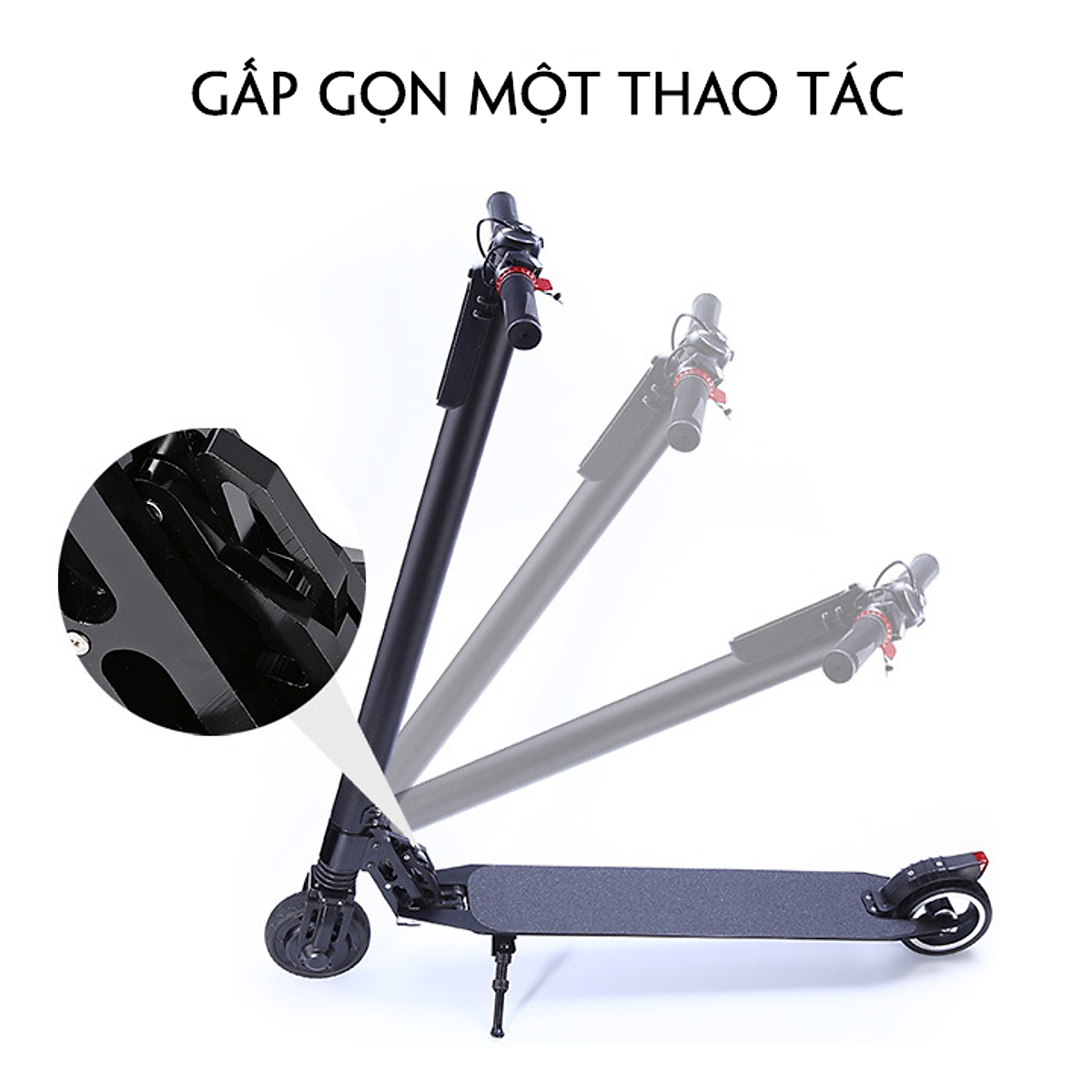 Xe Scooter điện người lớn - Xe Scooter xếp gọn cao cấp Phiên Bản Giới Hạn