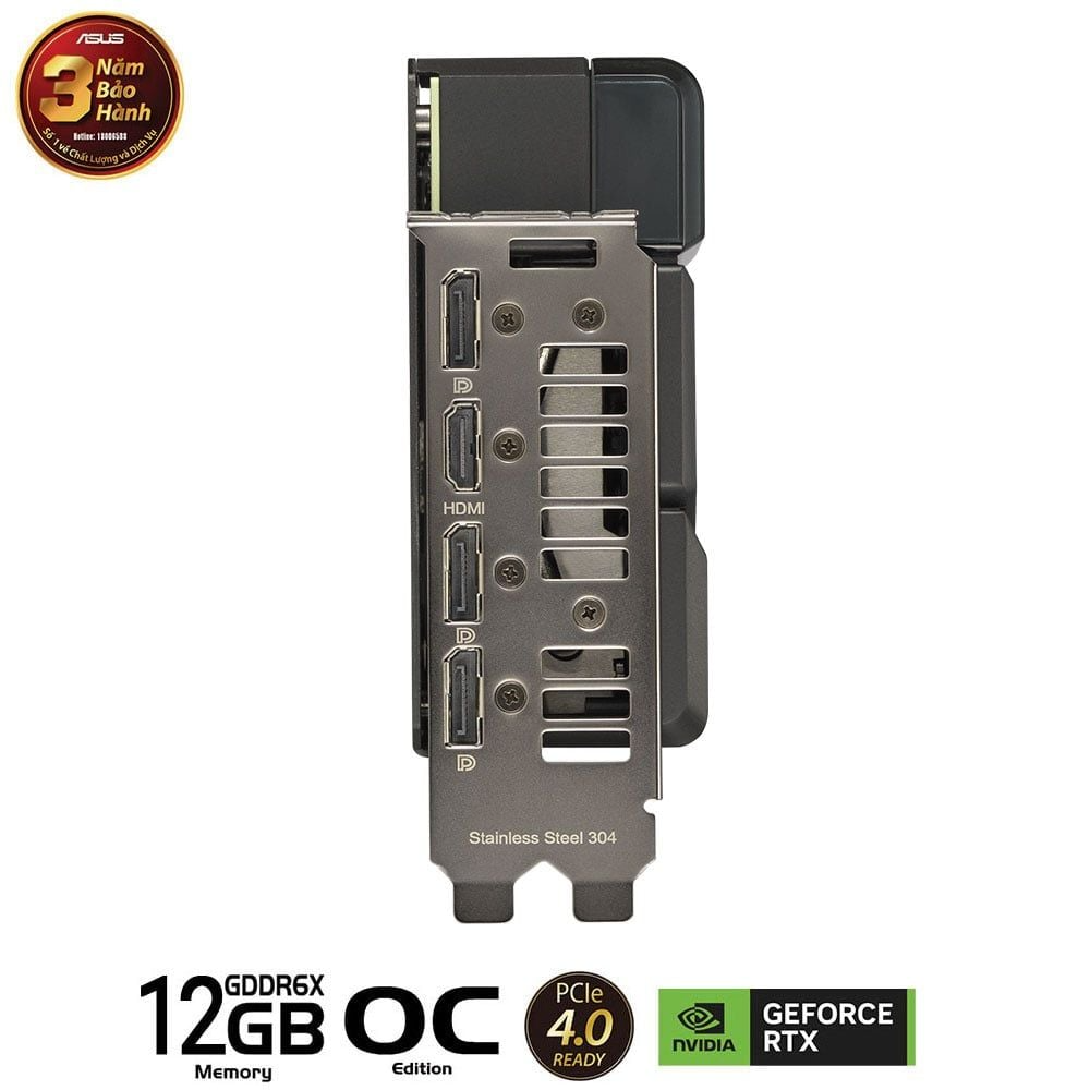 Card màn hình VGA ASUS Dual GeForce RTX 4070 OC Edition 12GB GDDR6X (DUAL-RTX4070-O12G) - Hàng chính hãng Viết Sơn phân phối