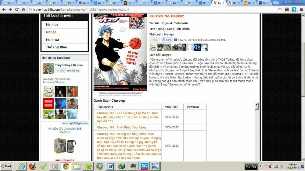 vua bóng rổ kuroko chapter 186 1