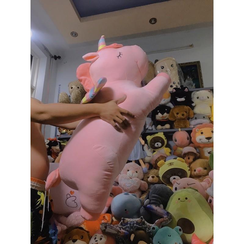 Gấu Bông Ngựa Unicorn, Kỳ Lân 1 Sừng Cao Cấp, Quà tặng cho bé