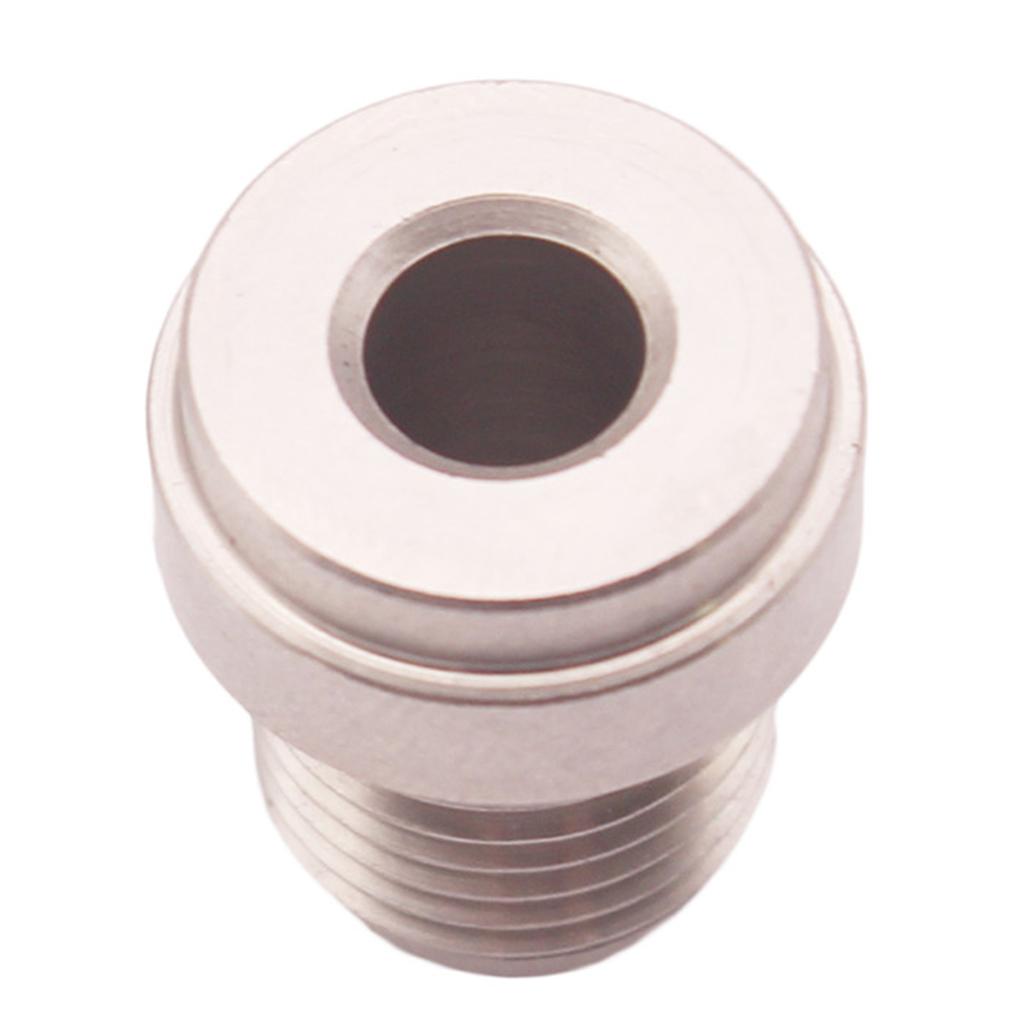 2X AN-6 MILD STEEL WELD ON BUNG Hose Fitting Adapter Fuel Oil Tank