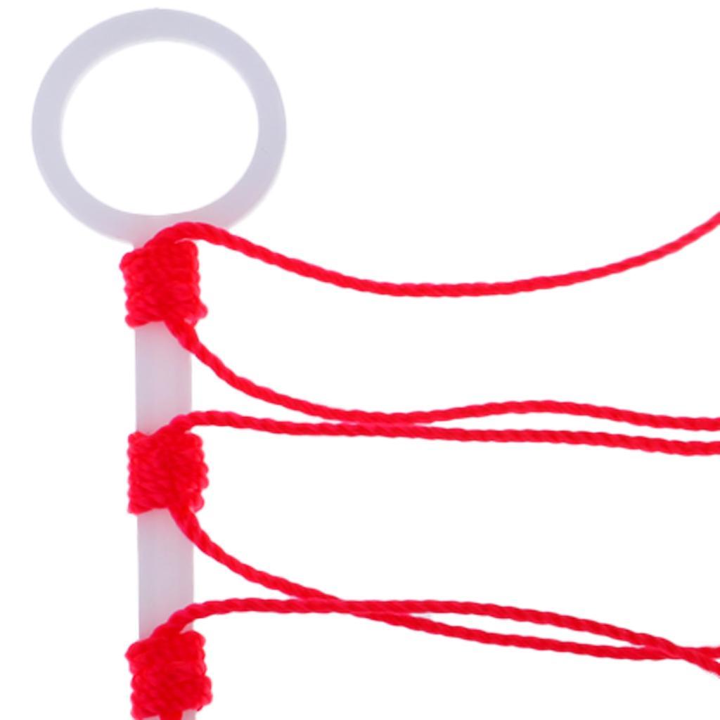 2x 6pcs Bobber Stop Knots Rock Fishing Buoy Kit Rock Fishing Tackle Tool Red