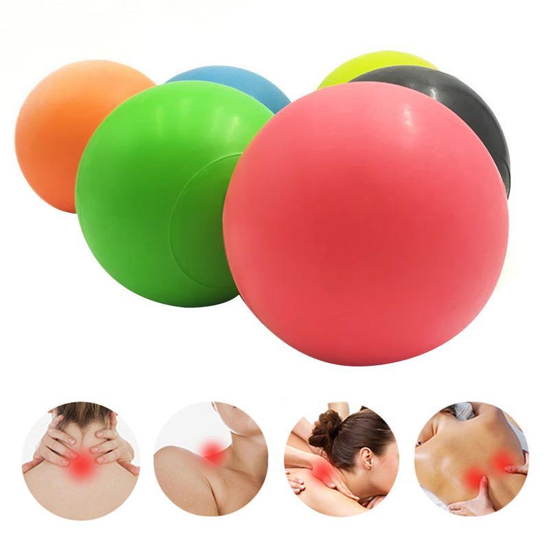 TPE Lacrosse Ball Fitness Relieve Gym Trigger Point Massage Ball Training Fascia Hockey Ball massage ball