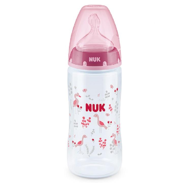 Bình sữa nhựa PP cổ rộng Nuk NU66133 S1 (300ml)