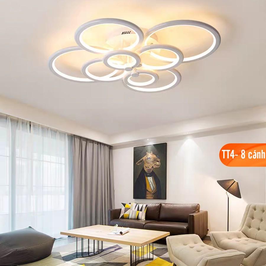 Đèn Led Ốp Trần Nổi Đèn Trần Thạch cao thâm Sáng V4/ TT4 tô điểm phòng tiếp đón khách phòng nghỉ 3 cơ chế Sáng Kèm Điều