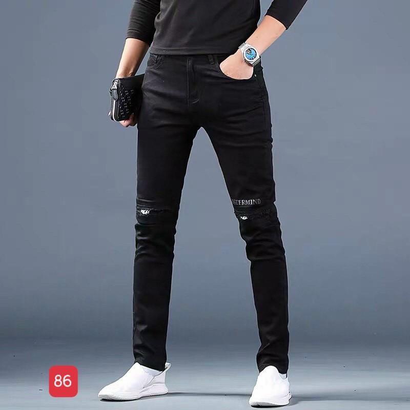 Quần jean nam - quần bò nam co dãn ôm form tôn dáng chuẩn, quần jean thời trang cao cấp nam Muradfashion mẫu QJN55