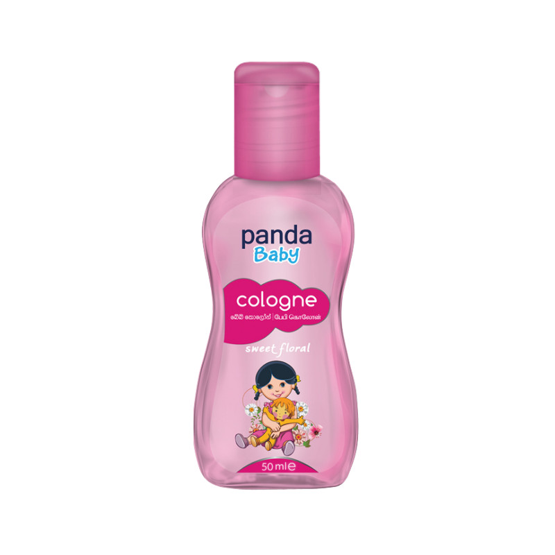 Combo 2 Chai Nước hoa cho bé Panda Baby Cologne 50ml (Sweet Floral 50ml, Mother's Love 50ml và Fairy's Touch 50ml)