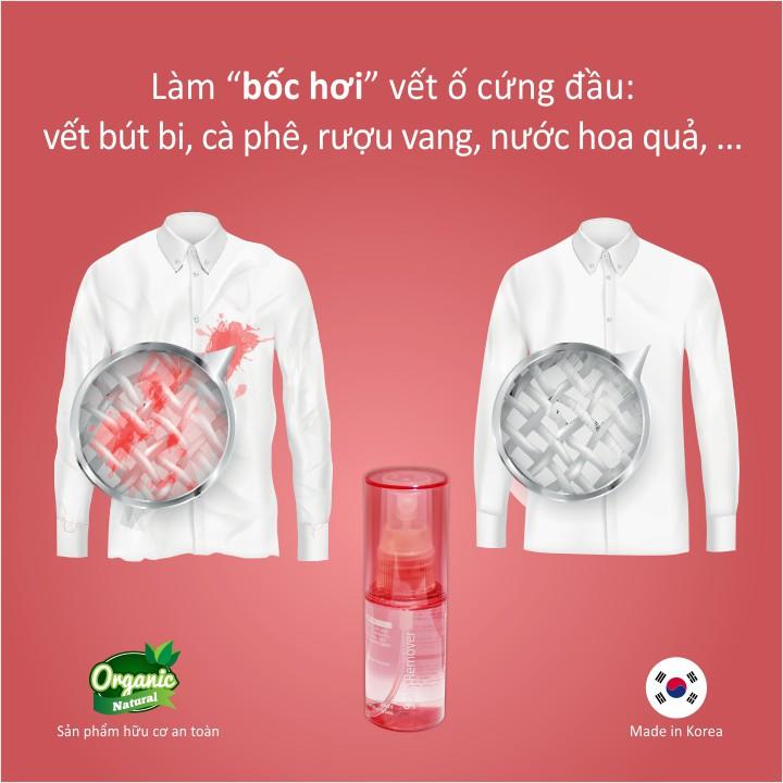 Xịt Hữu Cơ Tẩy Vết Ố Trên Áo Quần Detergent Revolution STAIN REMOVER - 1 chai