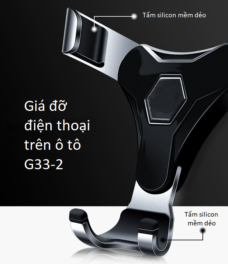 Giá đỡ 3 tay ôm điện thoại dạng kẹp trên xe hơi chắc chắn, tiện lợi -giao màu ngẫu nhiên (Tặng gương cầu lồi mini gắn gương chiếu hậu ô tô)