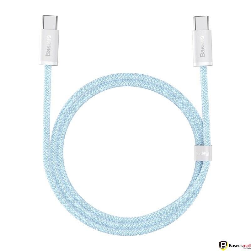 Baseus -BaseusMall VN Cáp Sạc Siêu Nhanh Baseus Dynamic Series Fast Charging Data Cable Type-C to Type-C 100W (Hàng chính hãng)