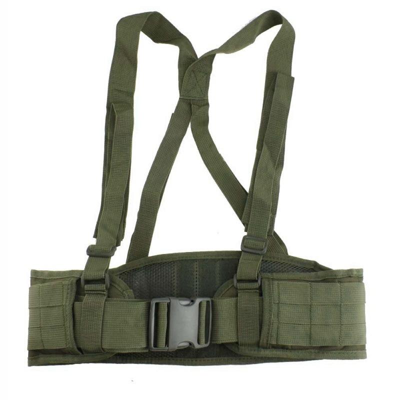 Quân Đội Molle Chiến Thuật Thắt Lưng Nam Sử Dụng Cho Trò Chơi Trận Dây Airsoft Quân Đội Chiến Đấu Ngoài Trời CS Săn Bắn Bóng Sơn Dây Lưng Có Thể Điều Chỉnh