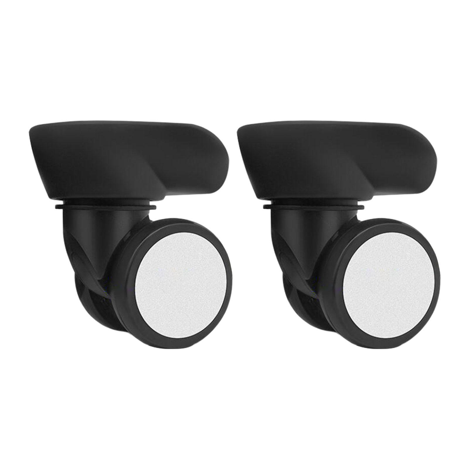 2x Replacement Luggage Wheels Luggage Suitcase Replacement Wheels for Repair