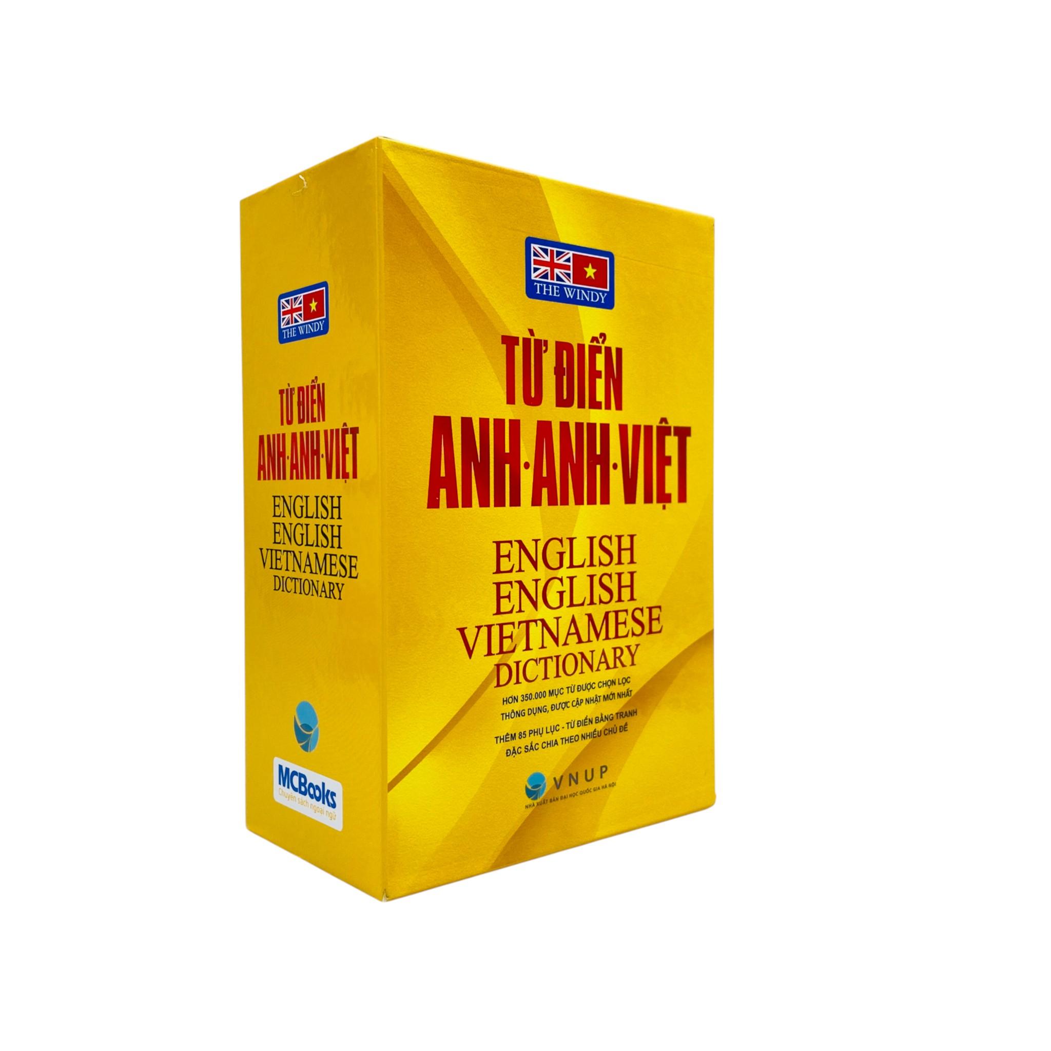 Sách - Từ Điển Anh-Anh-Việt 350000 Từ (Tái Bản 2025) - ảnh 5