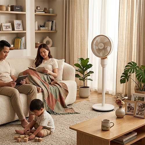 Quạt đứng Sharp PJ-CD603V-C - Hàng chính hãng