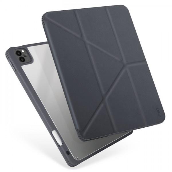 Hàng chính hãng - Ốp Lưng dành Cho Ipad Pro 11 UNIQ Moven Antimicrobial Thiết Kế Cứng Cáp Nếp Gấp Linh Hoạt Dễ Đổi Chân Đế