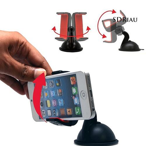 Giá Đỡ Điện Thoại Gắn Kính Chắn Gió Xe Hơi Xoay 360 Độ