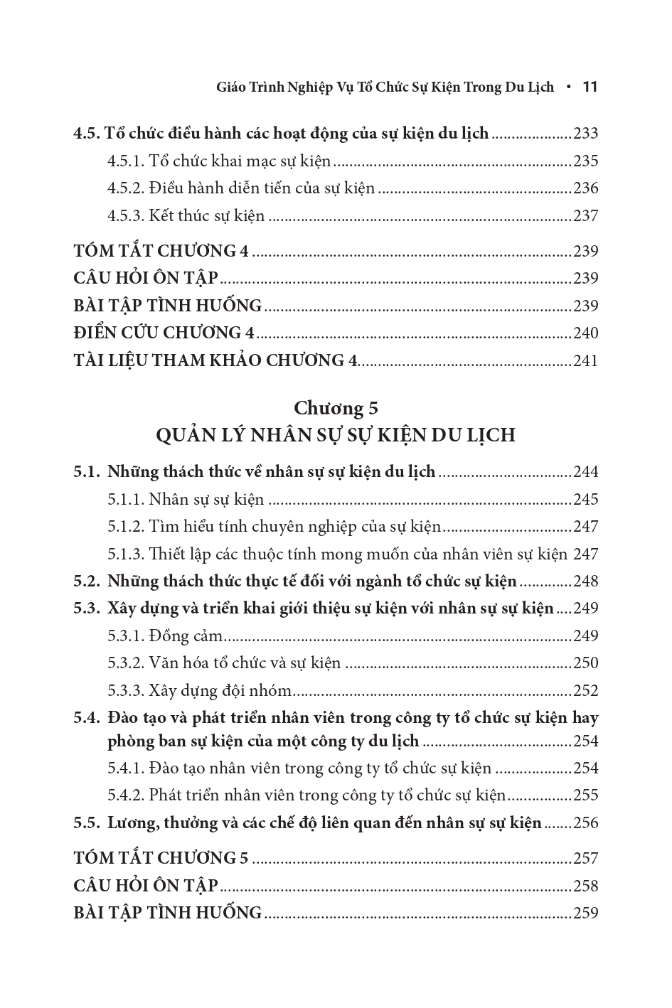 Giáo Trình Nghiệp Vụ Tổ Chức Sự Kiện Trong Du Lịch