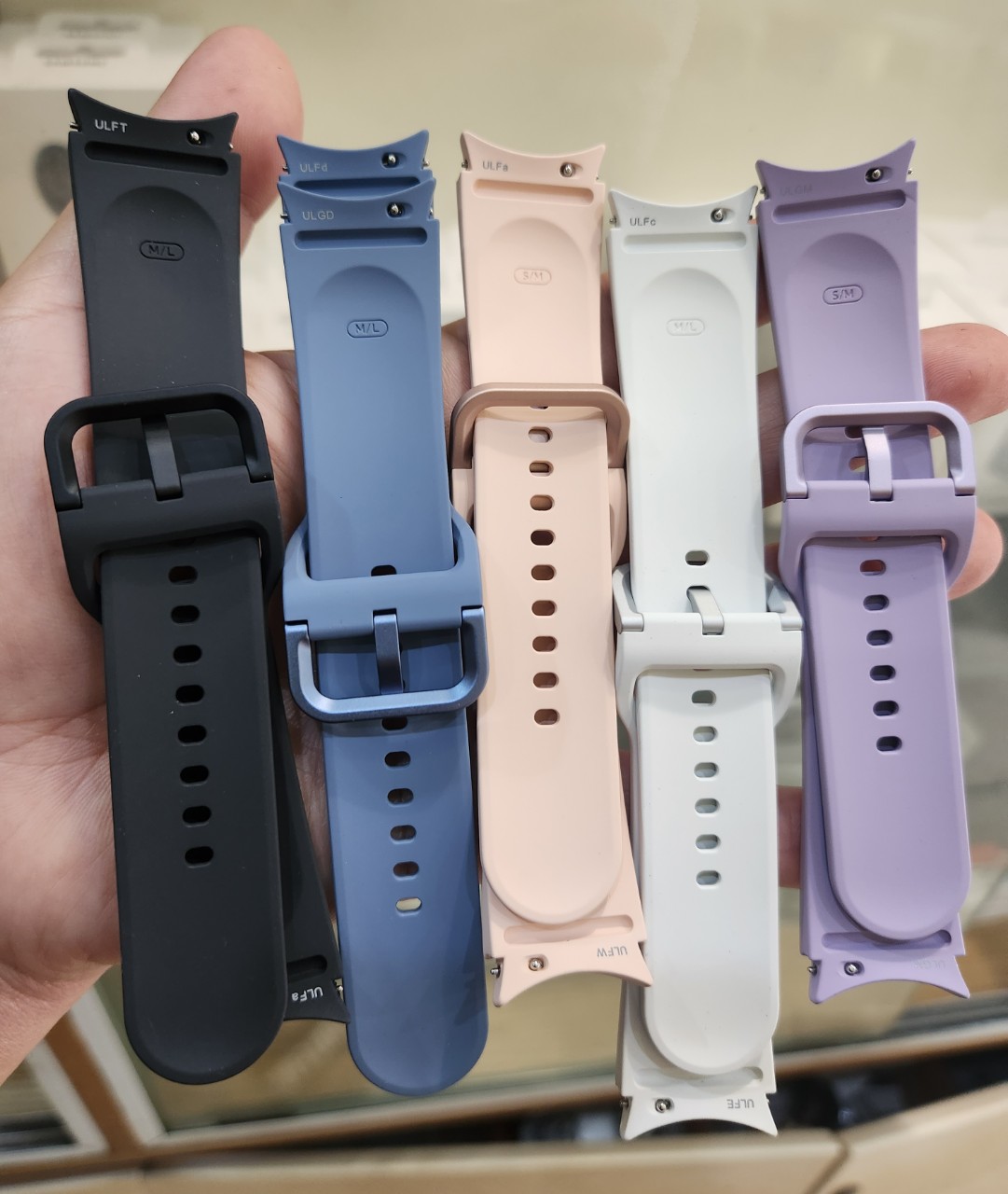 Dây Đeo Silicone Đồng hồ samsung watch 4/ watch 5- Hàng chính hãng