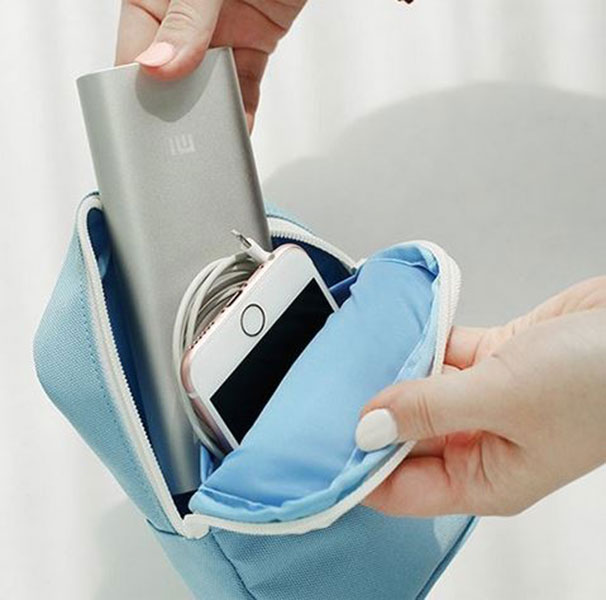 Túi Đựng Bảo Vệ Cáp Sạc Tai Nghe Điên Thoại