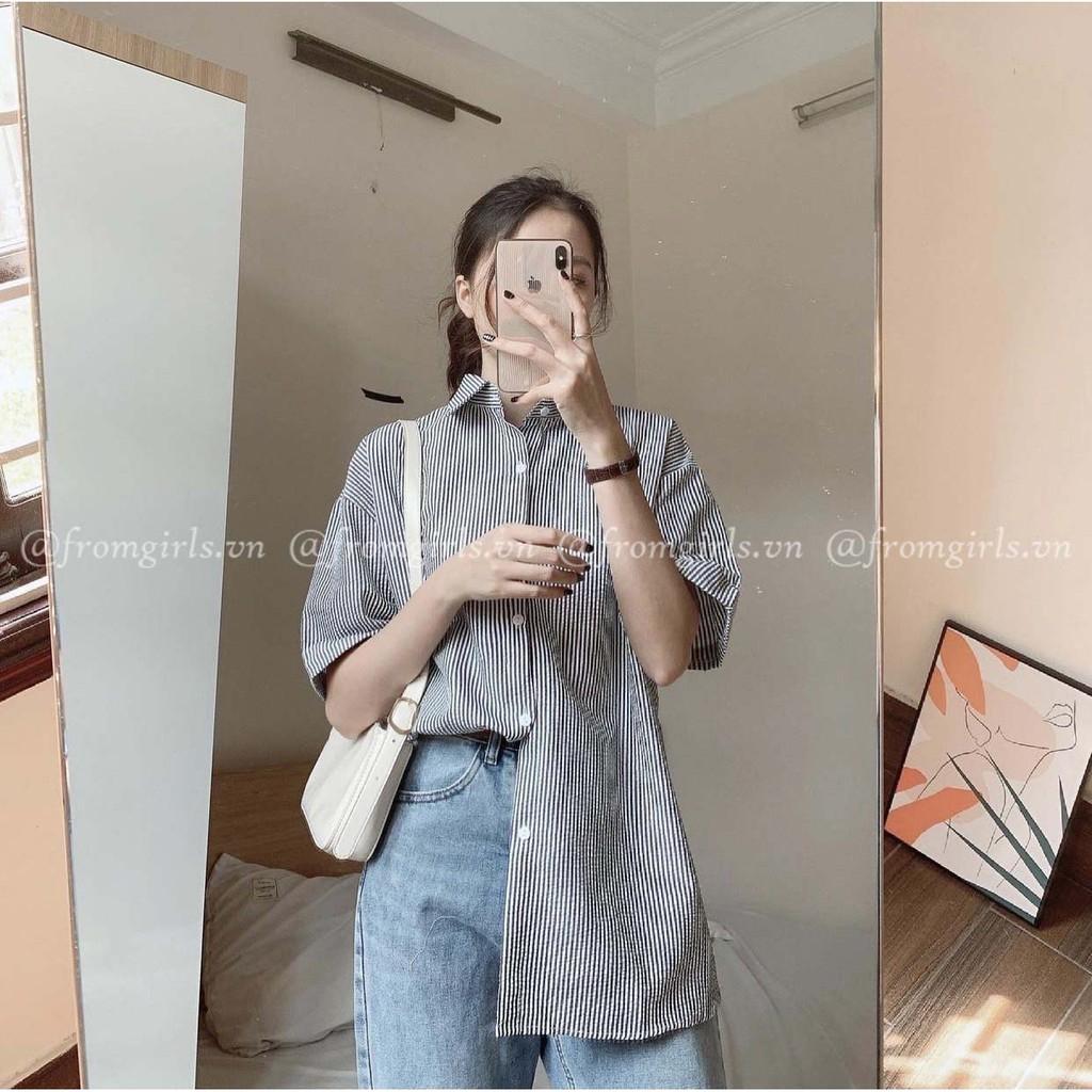 Áo sơ mi vải xốp mềm mại thời trang NIEVE