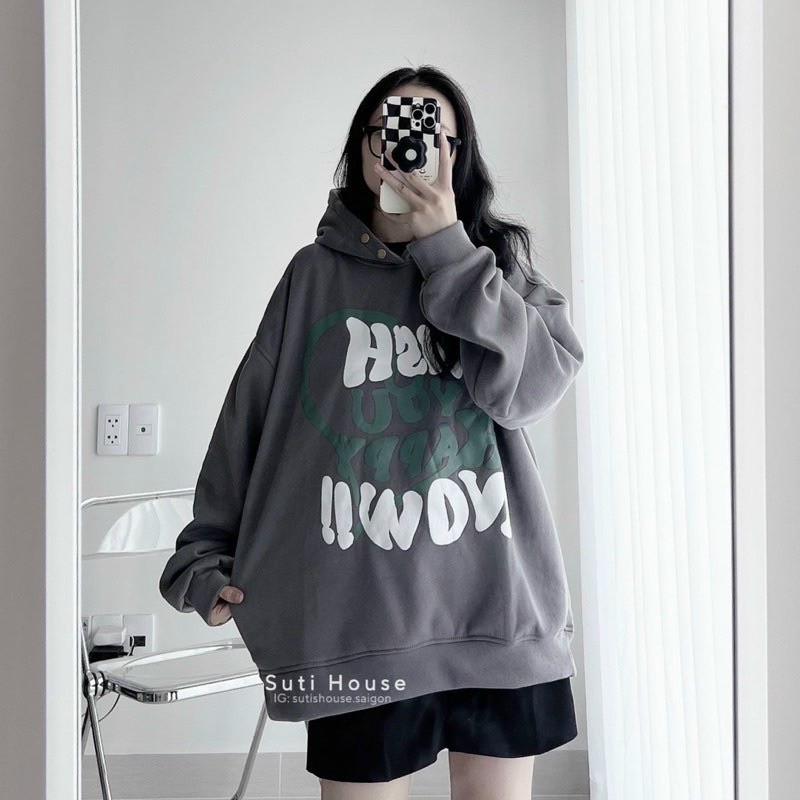 Áo Hoodie WISH YOU Unisex Kiểu Hàn Quốc Đẹp - FREESHIP ĐẸP -Khoác Nỉ Ngoại Chống Nắng Nam Nữ Có Nón Mũ 2 Lớp