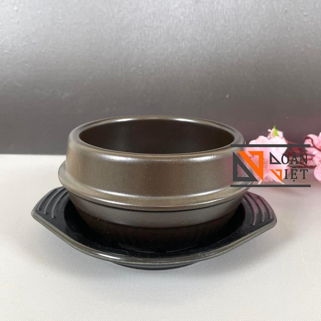 NỒI KHO QUẸT, THỐ CƠM TRỘN HÀN QUỐC, CANH HẦM , CƠM NIÊU 12cm - Gốm sứ cao cấp, kiểu dáng sang trọng. Đồ Gia Dụng nhà bếp pha chế làm bánh nguyên liệu