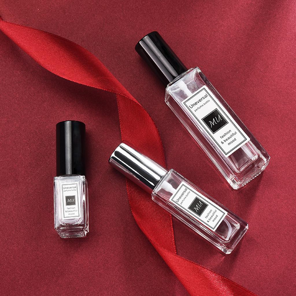 2 Pcs Portable Refillable Perfume Bottle Thick Empty Makeup Tool for Travel