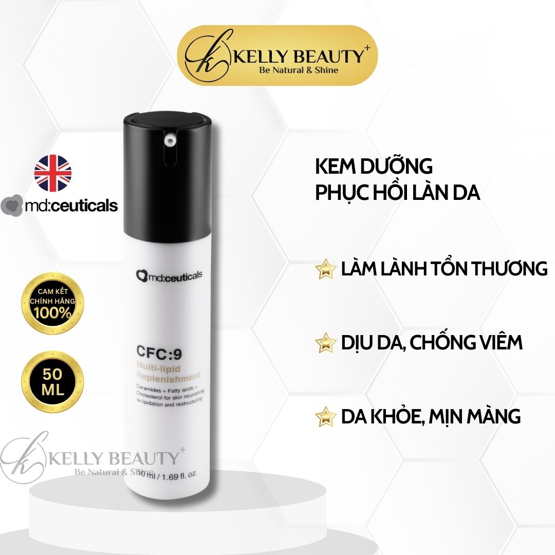 Kem Dưỡng Phục Hồi Da CFC:9 Multi-Lipid Replenishment - MD:Ceuticals | Kelly Beauty