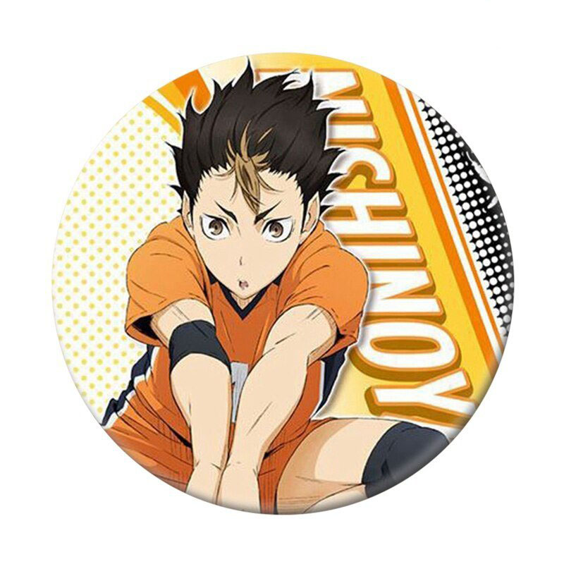 Combo 8 huy hiệu HAIKYUU - VUA BÓNG CHUYỀN anime