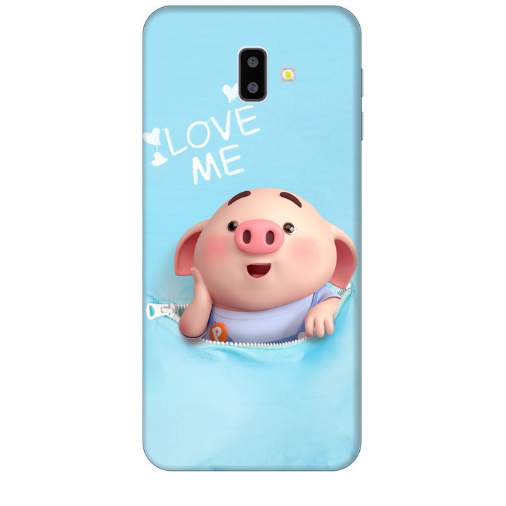 Ốp lưng dành cho điện thoại  SAMSUNG GALAXY J6 PLUS Heo Tình Yêu