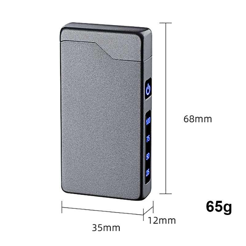 Bật Lửa Điện Tia Plasmas Vân Nhám Cao Cấp - Sạc Điện