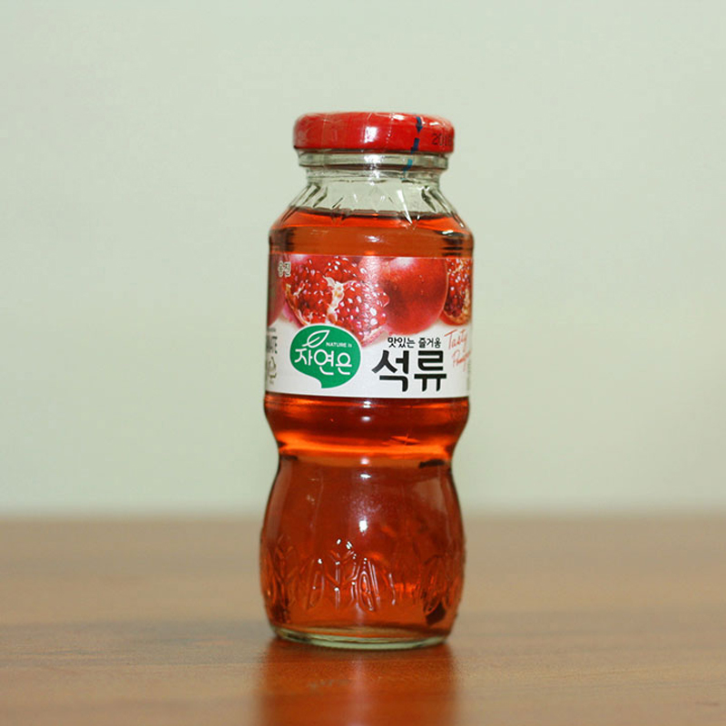 Combo 5 Chai Nước Lựu Woongjin Hàn Quốc ( 180ml/chai)