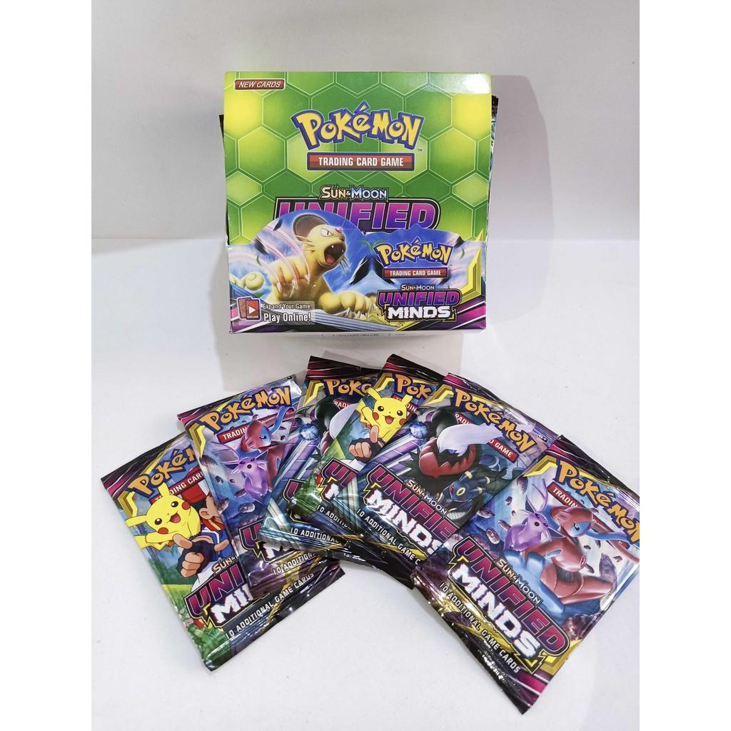 BỘ 324 lá thẻ bài POKEMON Board game Pokemon Tcg: Sun &amp; Moon