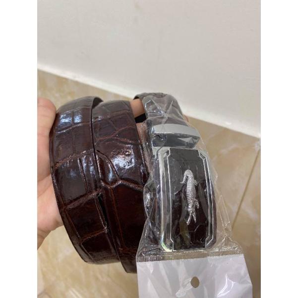 Thắt lưng da cá sấu