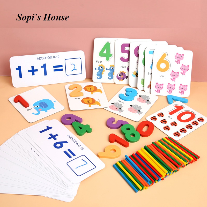 Bộ đồ chơi học toán thông minh cho bé