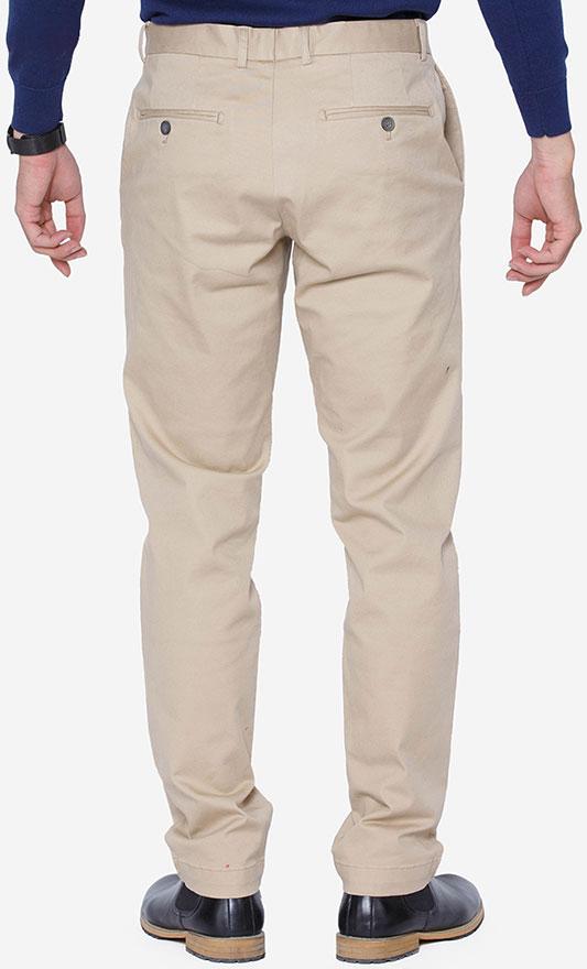 Quần kaki nam ALIGRO chất liệu kaki mềm mịn cao cấp dáng slimfit màu be ALGK014