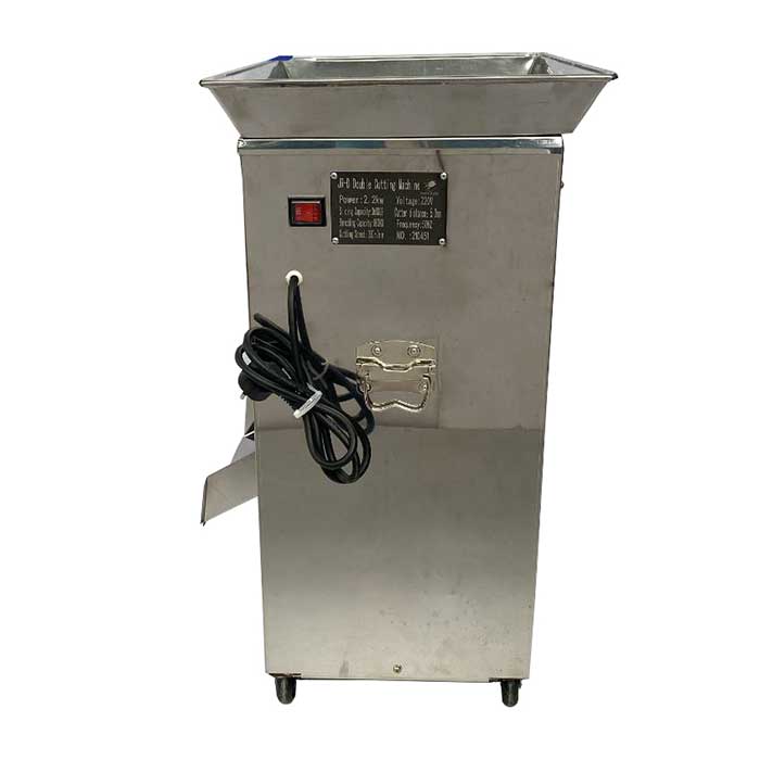 Máy thái thịt tươi sống công nghiệp ABG JR-D2.2 Công suất 2200W sử dụng ở các chợ, nhà hàng, bếp ăn tiết kiệm thời gian